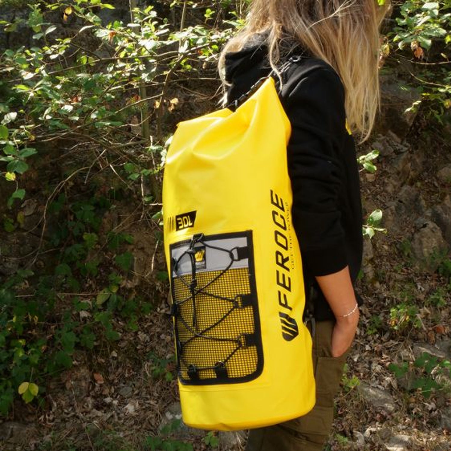 Sac Etanche Jaune 30L FEROCE