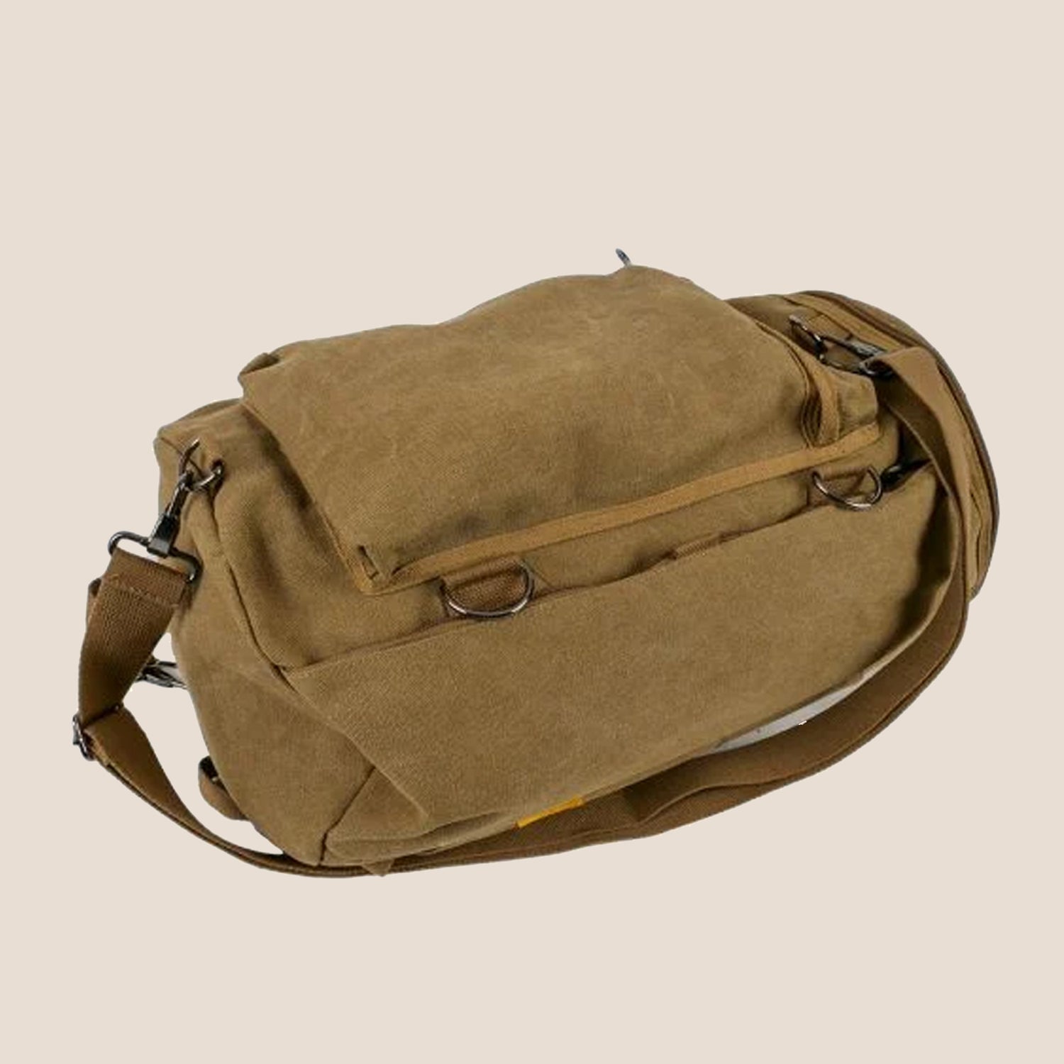 Sac à dos en toile beige 25L FEROCE