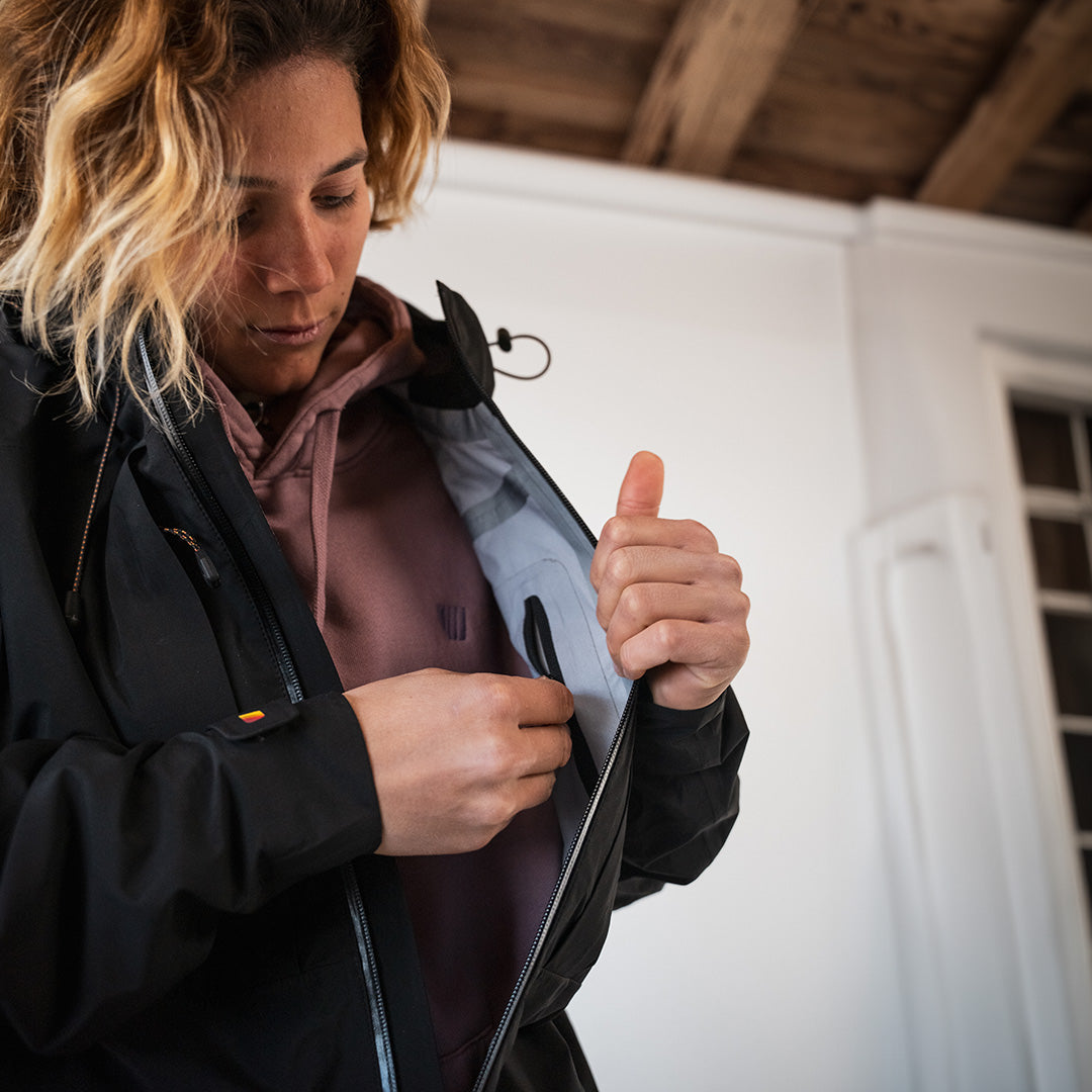 Veste 3 couches Tech' Light - Noire