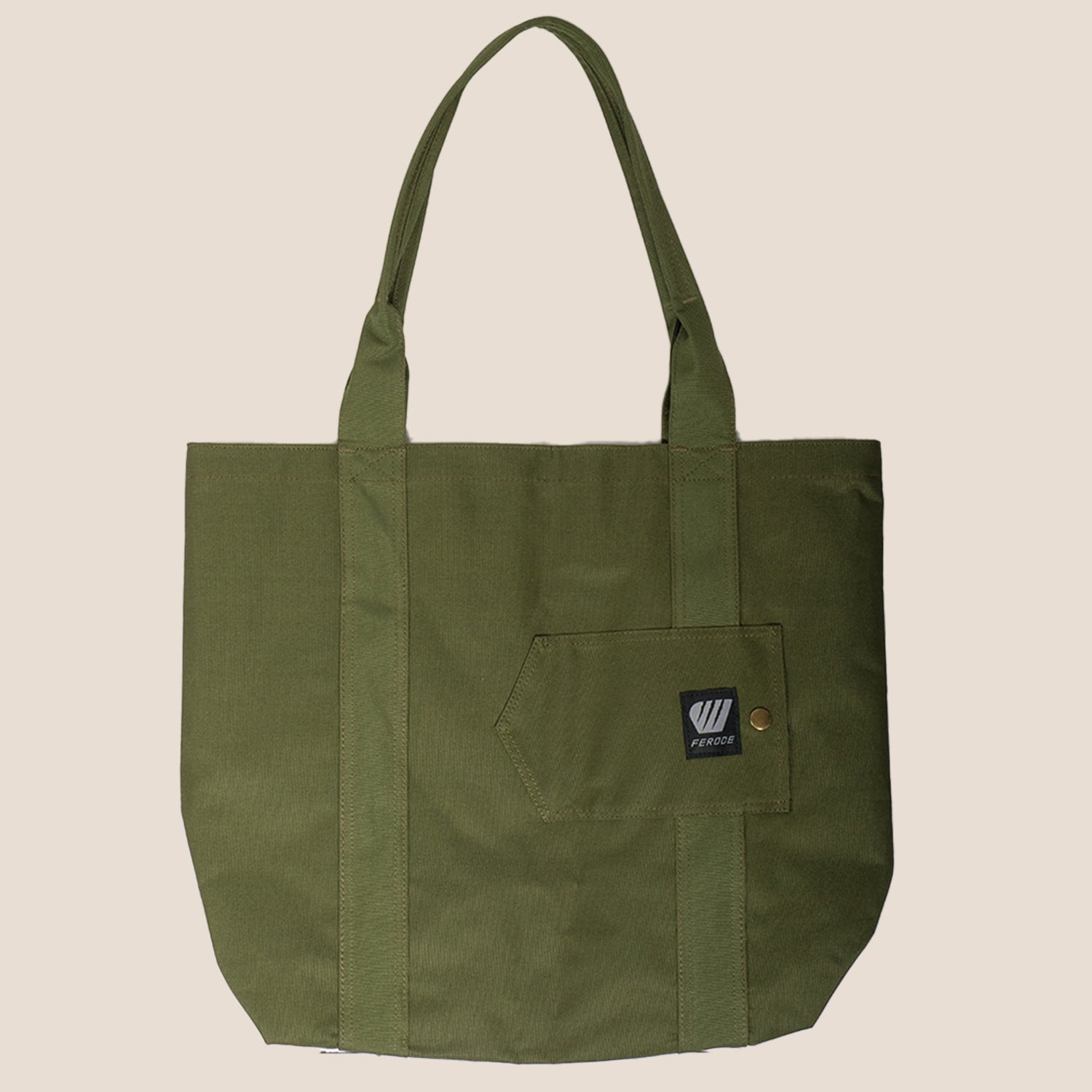 Sac cabas déperlant - Kaki