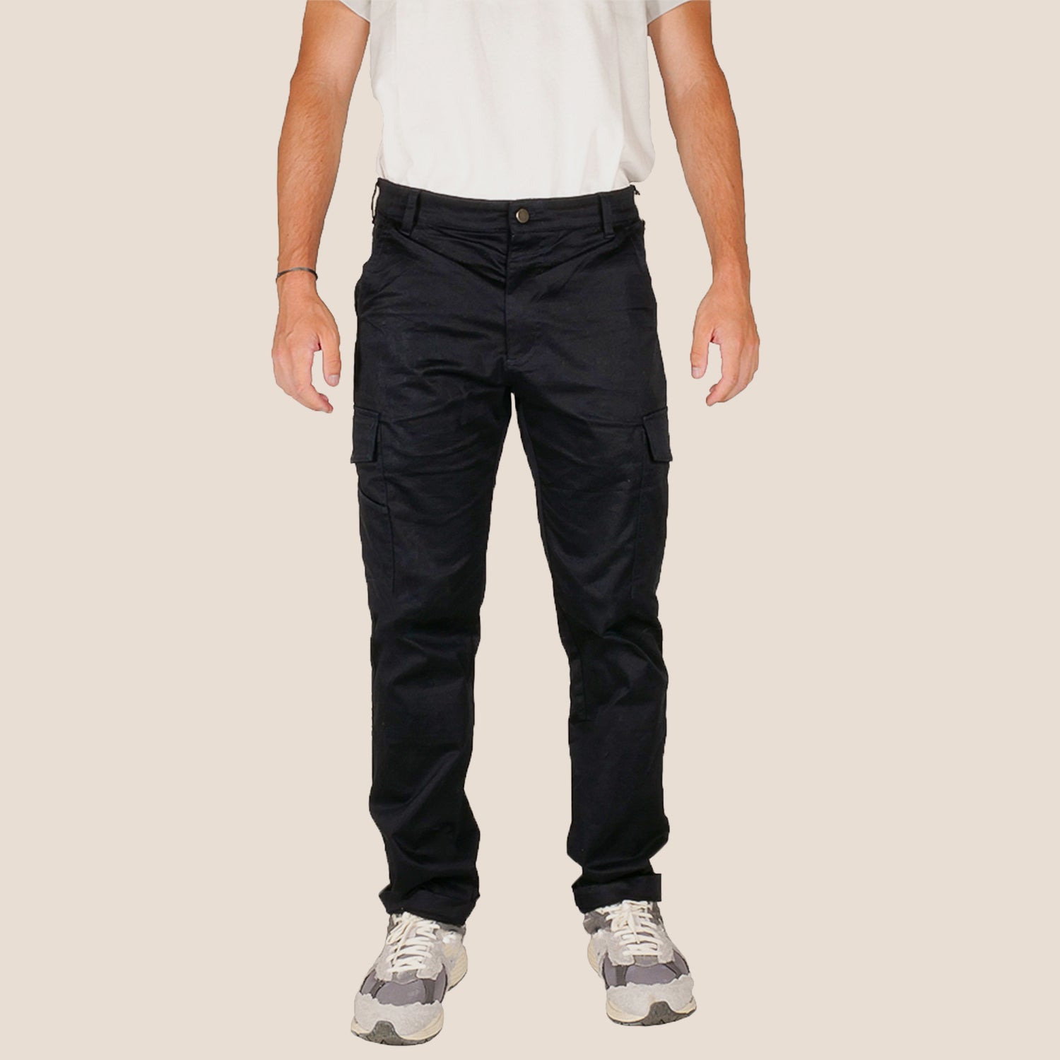 Pantalon Cargo Multipoches - Navy
