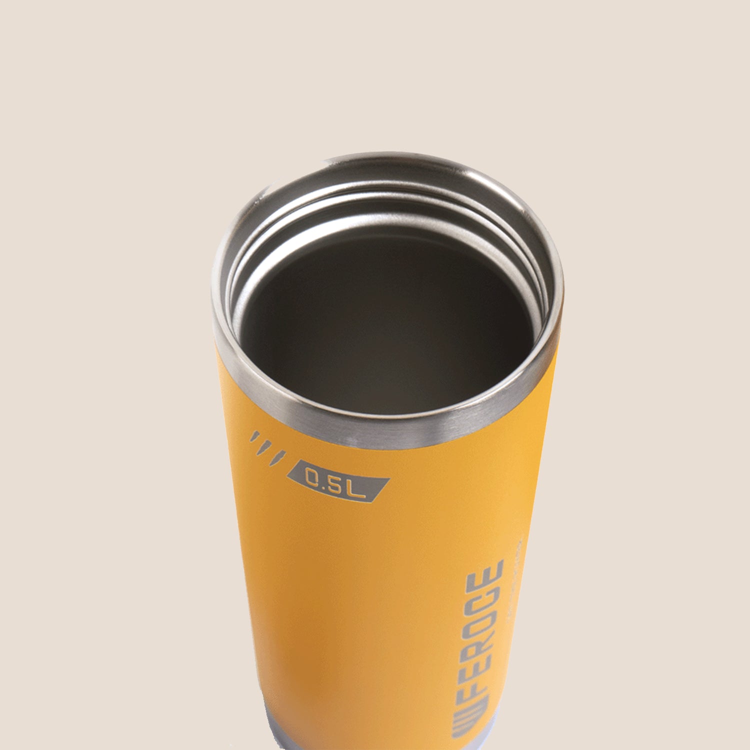 Gourde Isotherme 500ml Jaune FEROCE