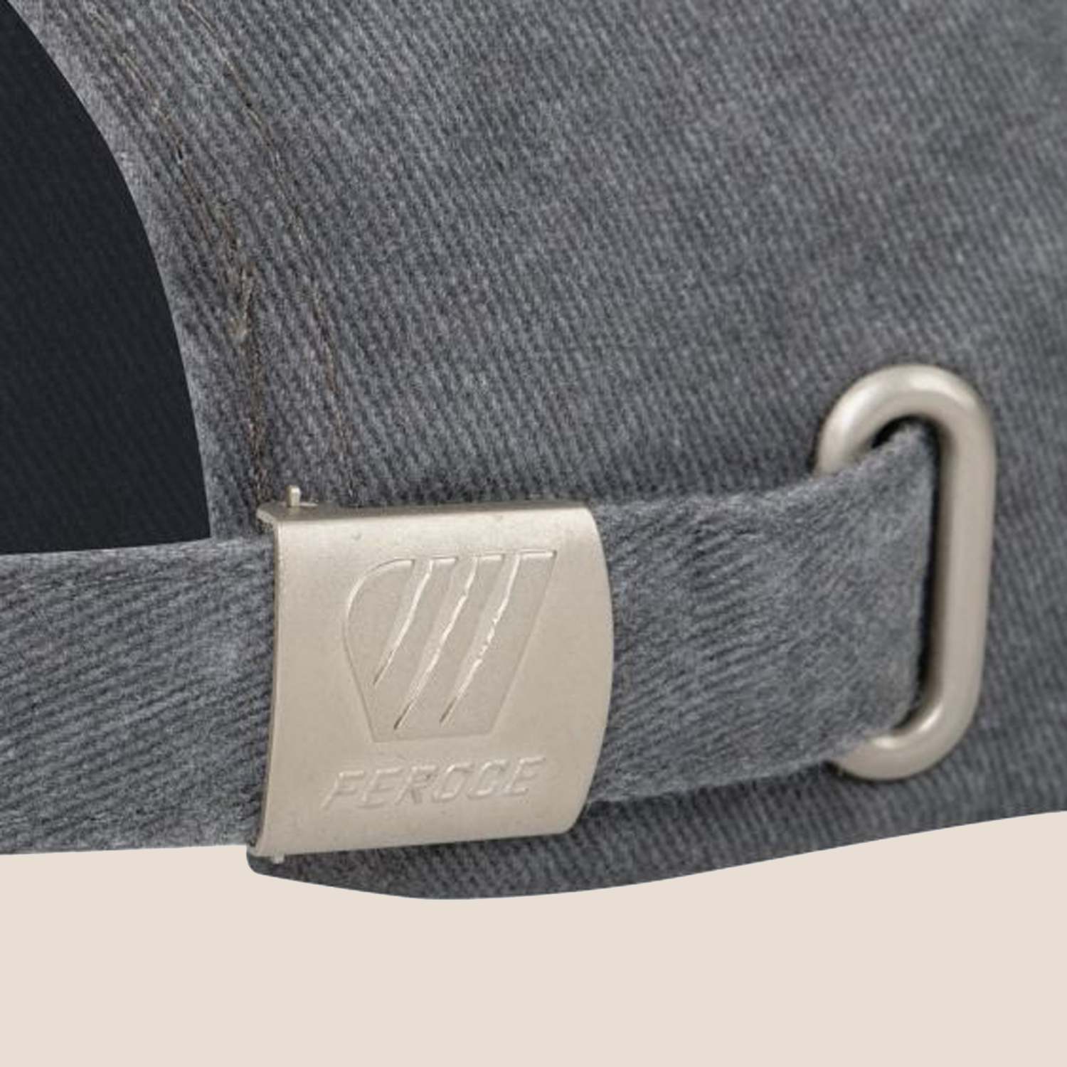 Casquette réglable - Grise