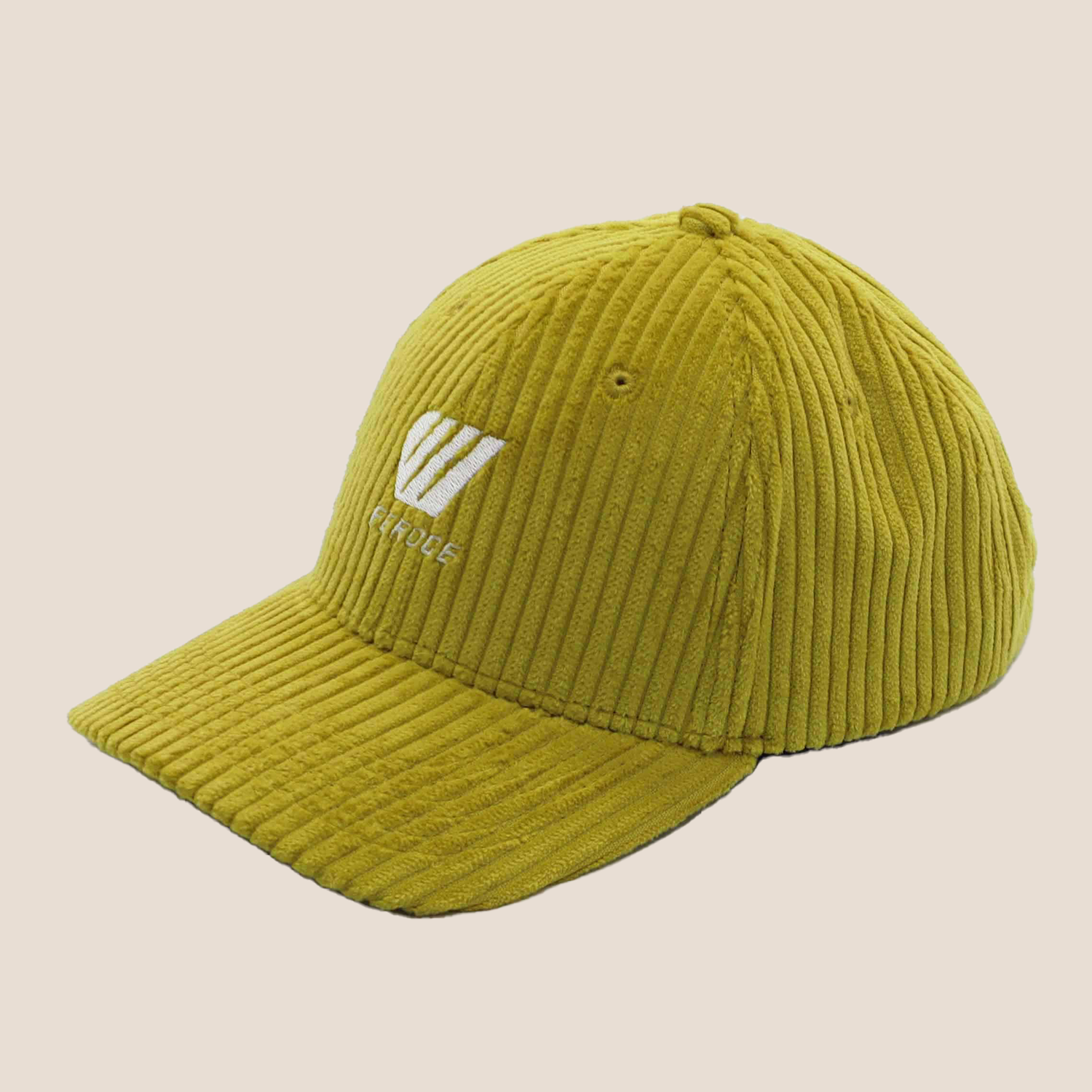 Casquette Velours Moutarde FEROCE