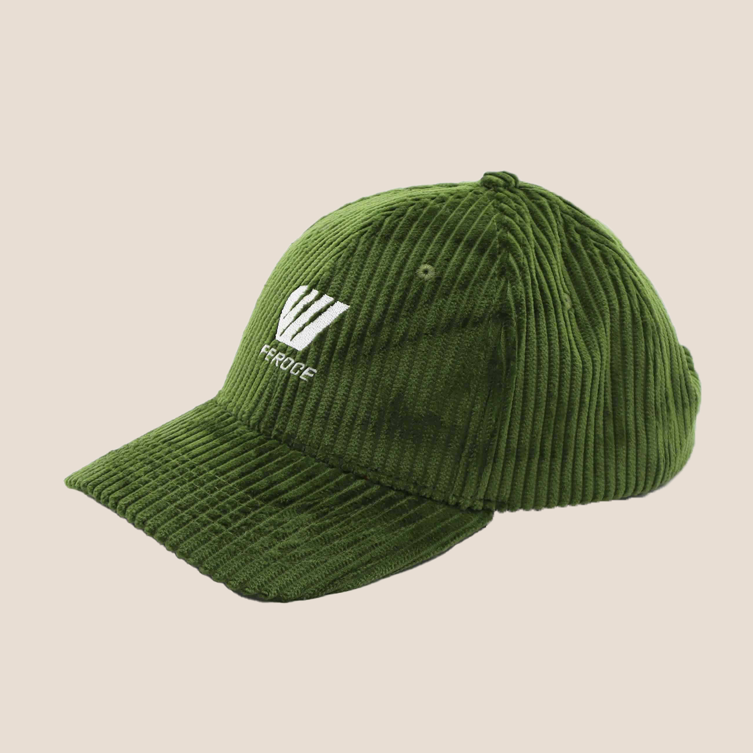 Casquette Velours Kaki FEROCE