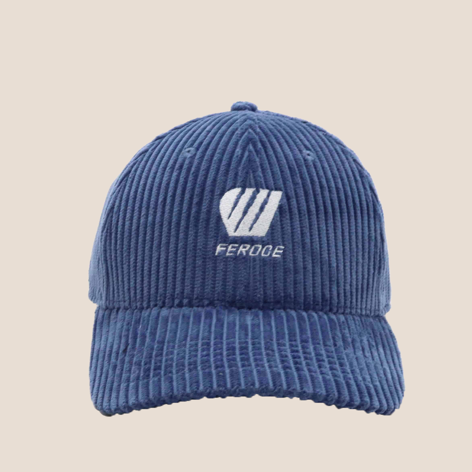 Casquette Velours Bleu FEROCE