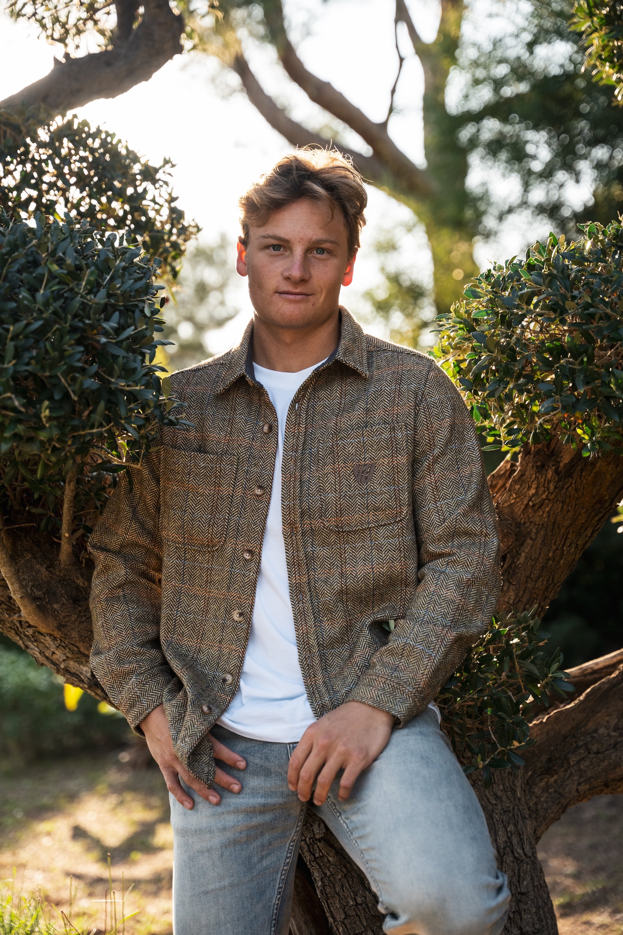 Chemise Mezenc laine - Beige