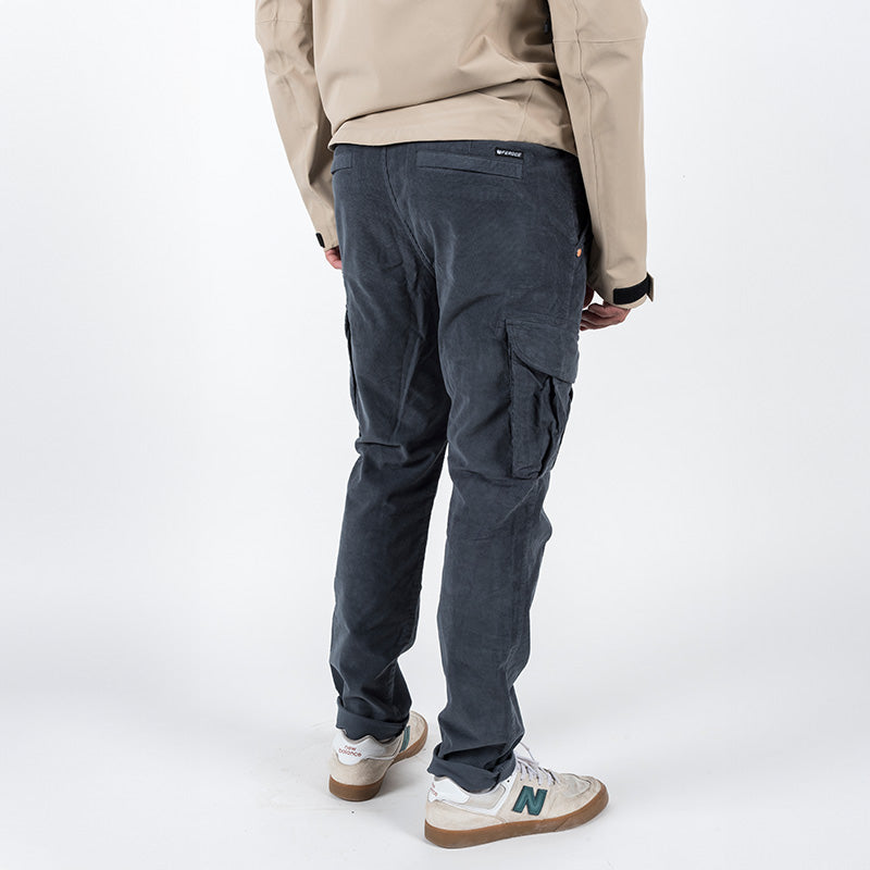Pantalon cargo Alpine velours - Bleu marine