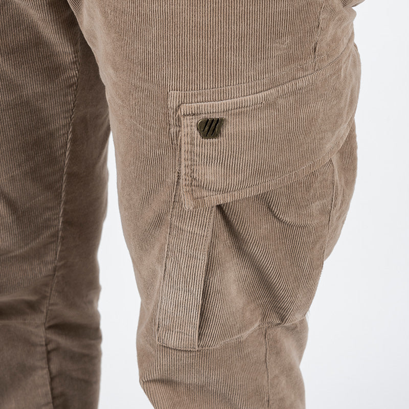 Pantalon cargo Alpine velours - Beige