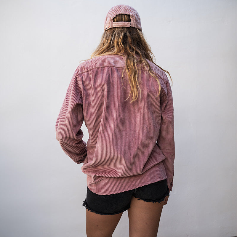 Chemise Danay velours - Rose