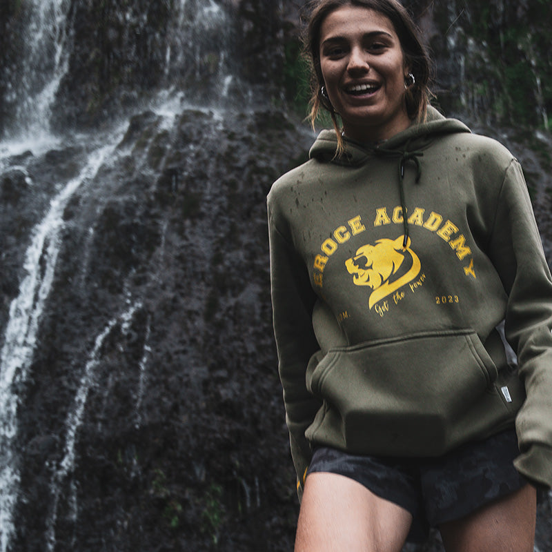 Hoodie FEROCE ACADEMY - Kaki