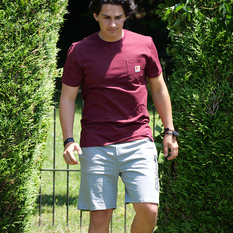 Short coton Gris Feroce