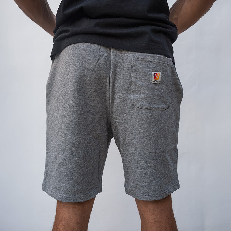 Short coton - Gris