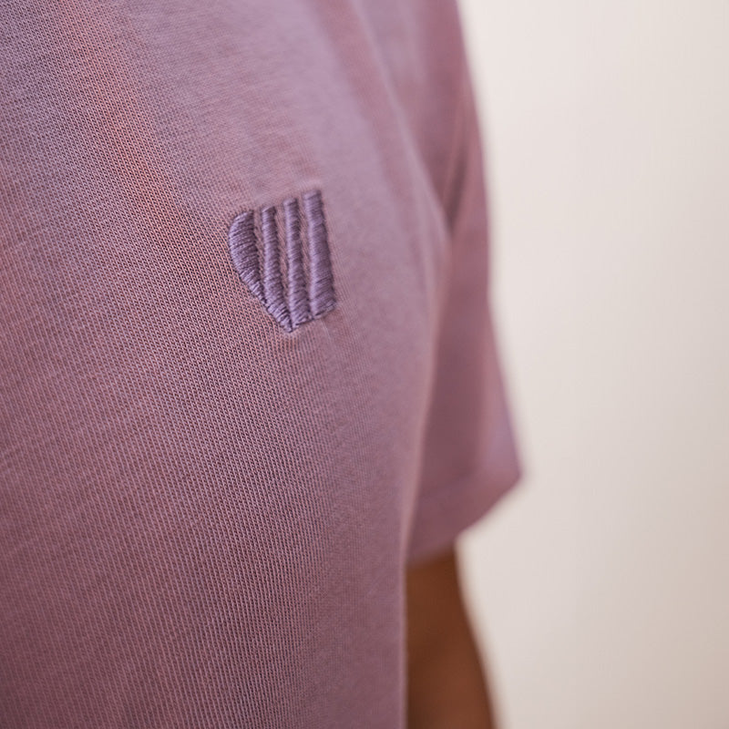 T-shirt coton bio Pounda Feroce - Rose