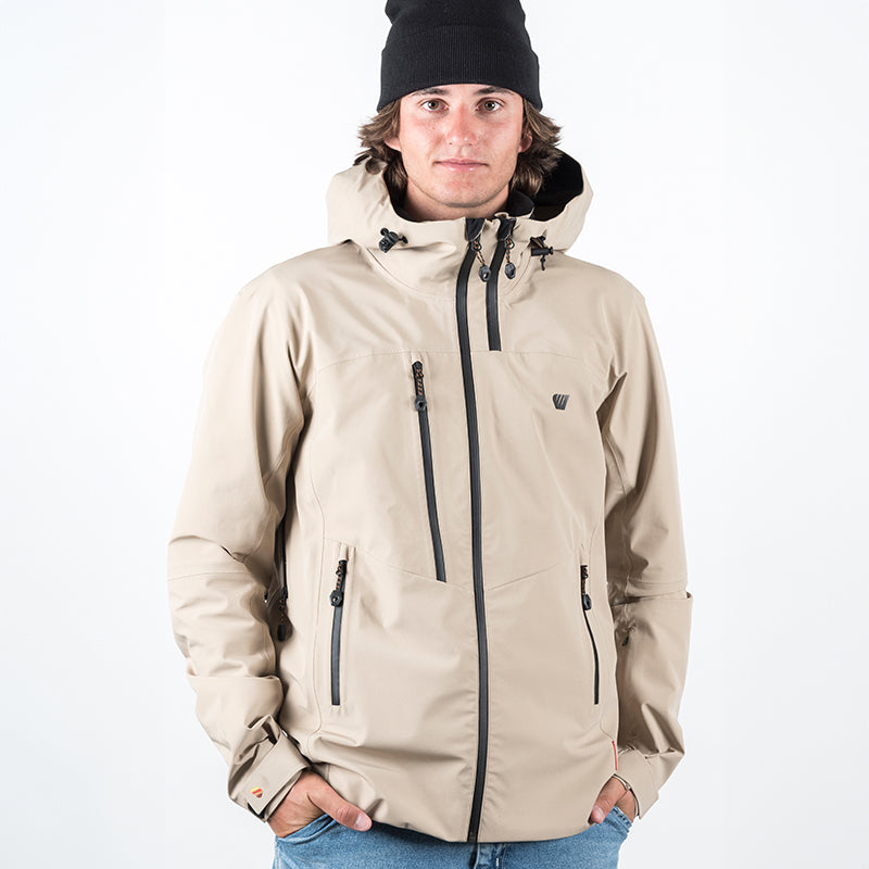 Veste 3 couches Tech' - Beige