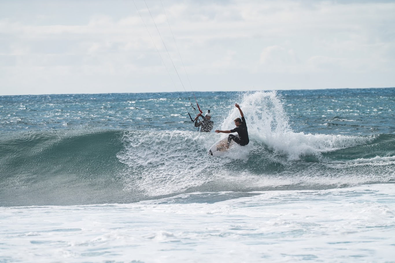 Documentaire entre surf et Kite surf à madère