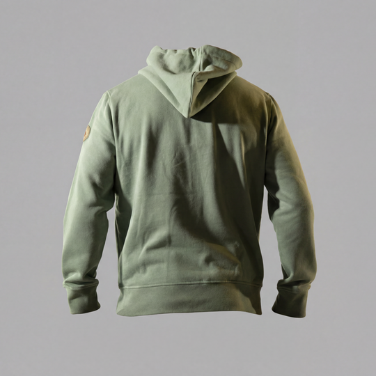 Sweat Zippé Aegean - Vert Glacé