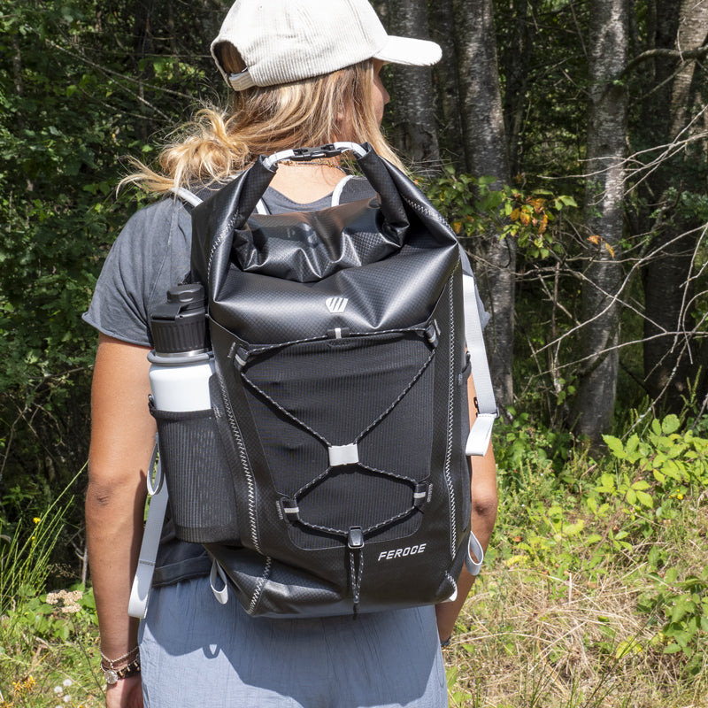 Sac à dos étanche IPX6 Kiteloop 27L - Noir