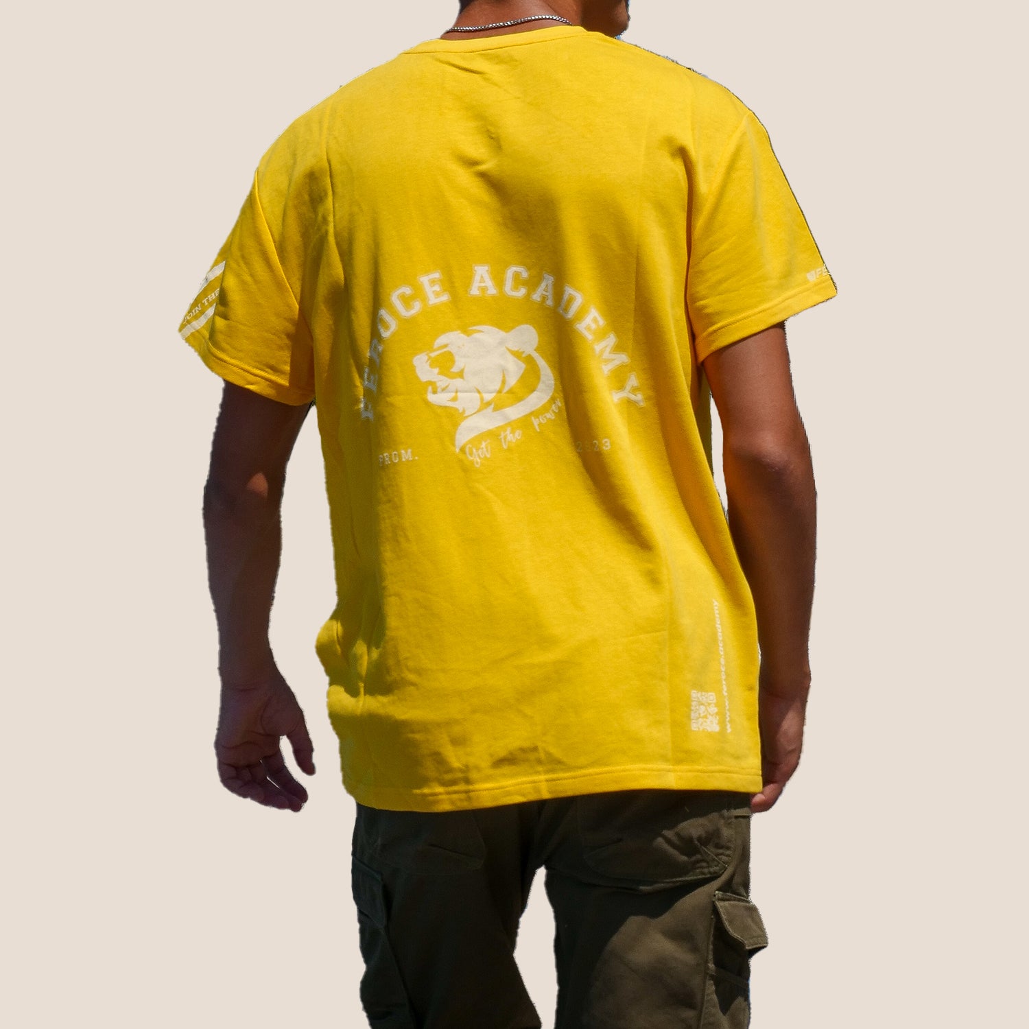 Tee-Shirt jaune FEROCE ACADEMY