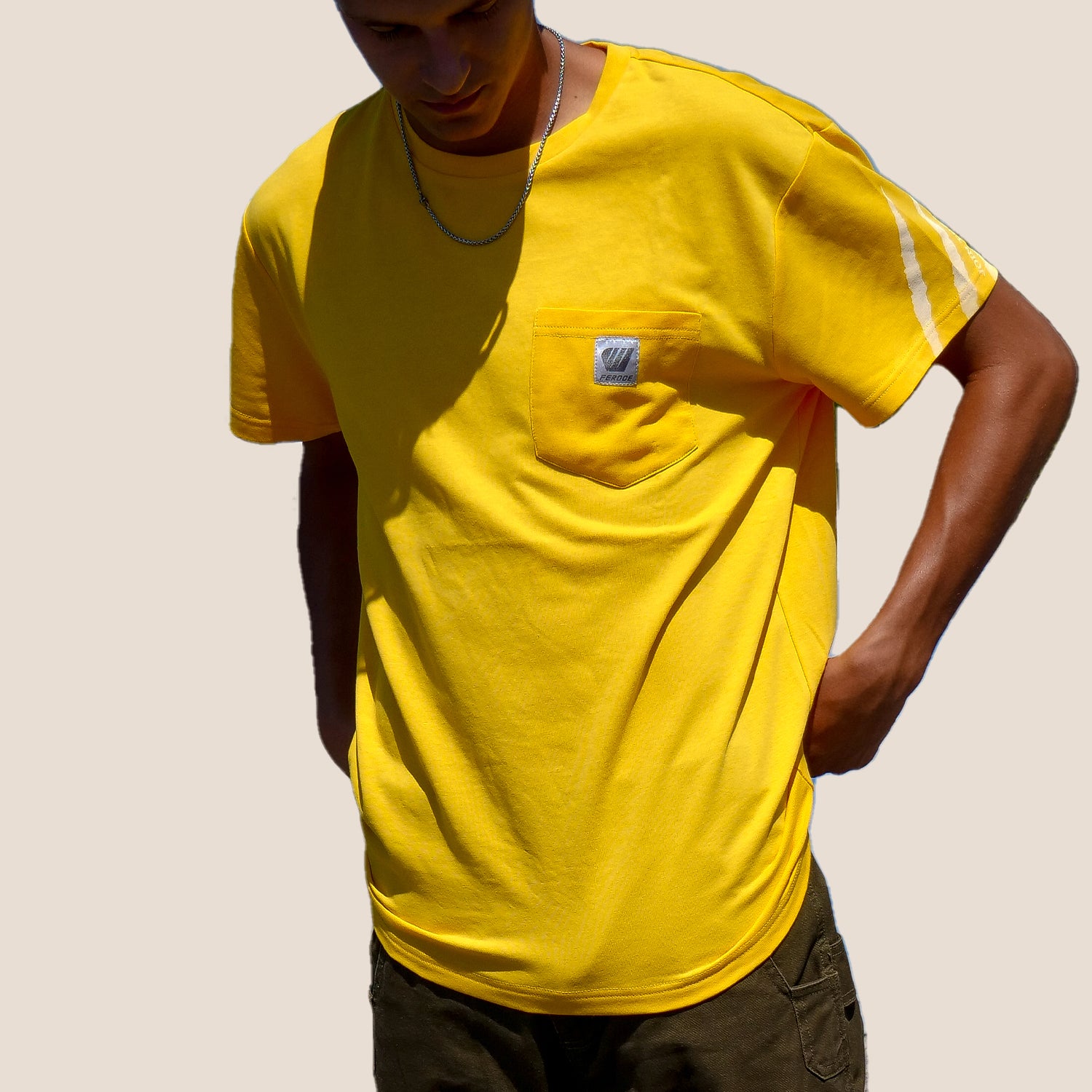 Tee-Shirt jaune FEROCE ACADEMY