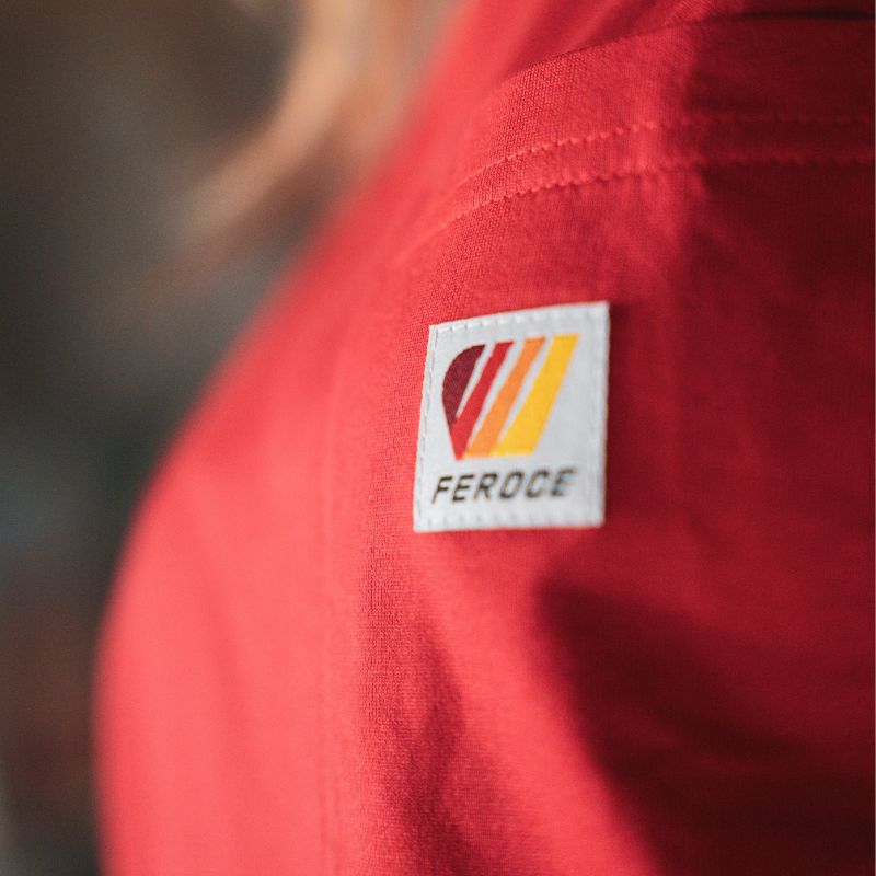 T-Shirt Coton Organique - Rouge