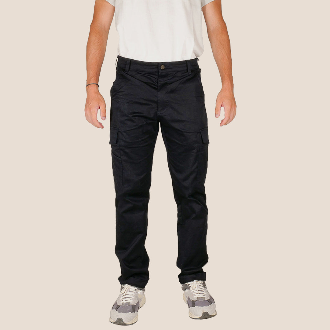 Pantalon Cargo Multipoches - Navy