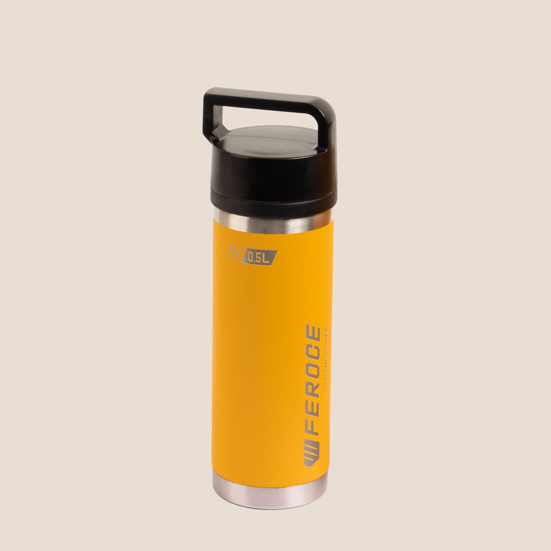 Gourde Isotherme 500ml - Jaune