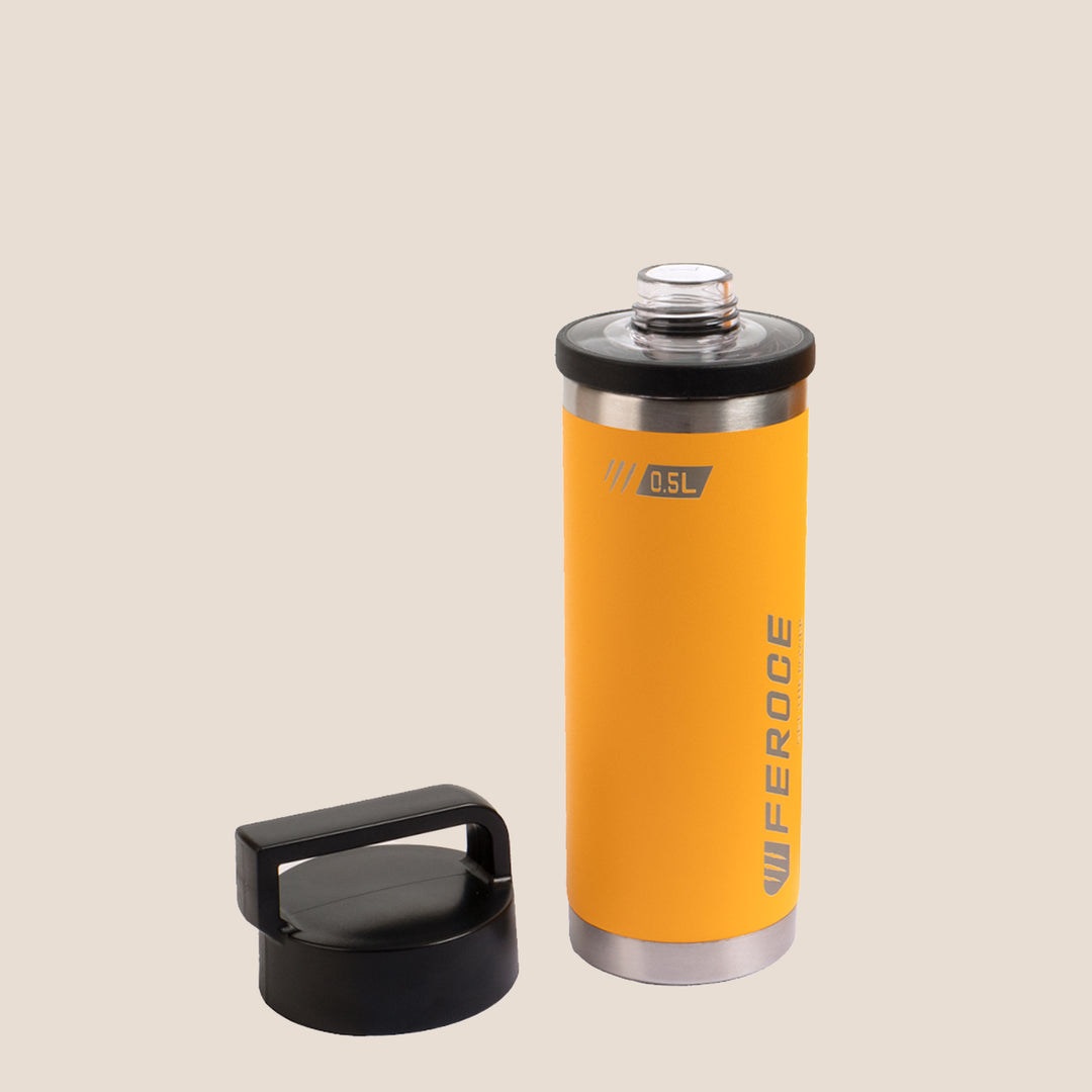 Gourde Isotherme 500ml - Jaune
