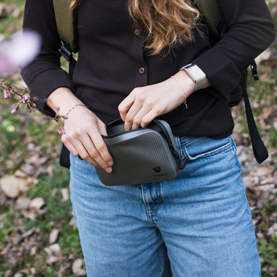 Pochette Leoube étanche IPX6 - Grise