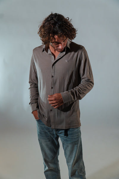 Chemise Mérinos Ibérica Homme - Beige