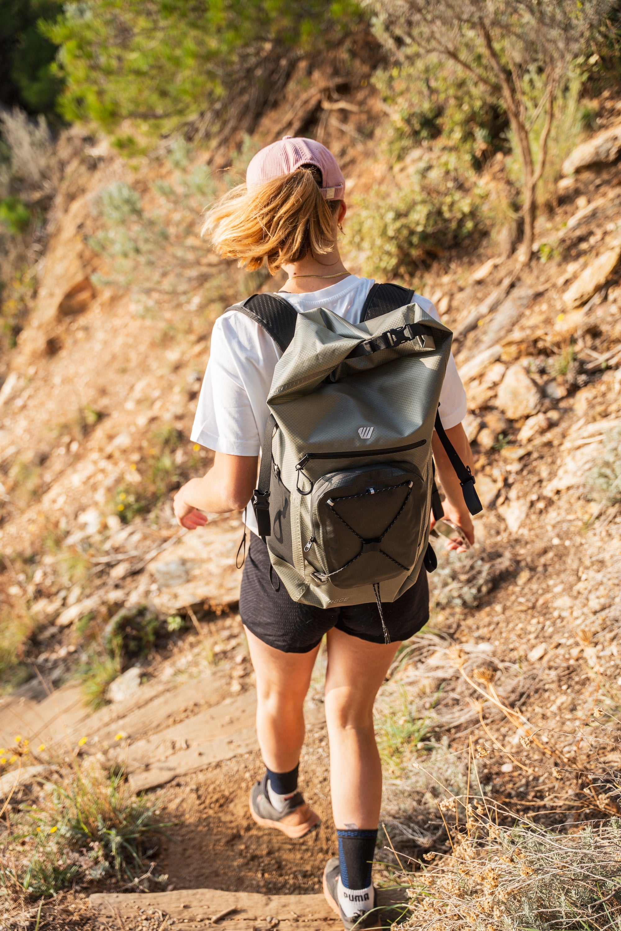 Sac à dos étanche IPX6 Double Kiteloop 27L - Gris