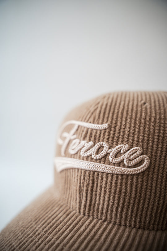 Casquette velours Bena - Beige FEROCE vue arrière