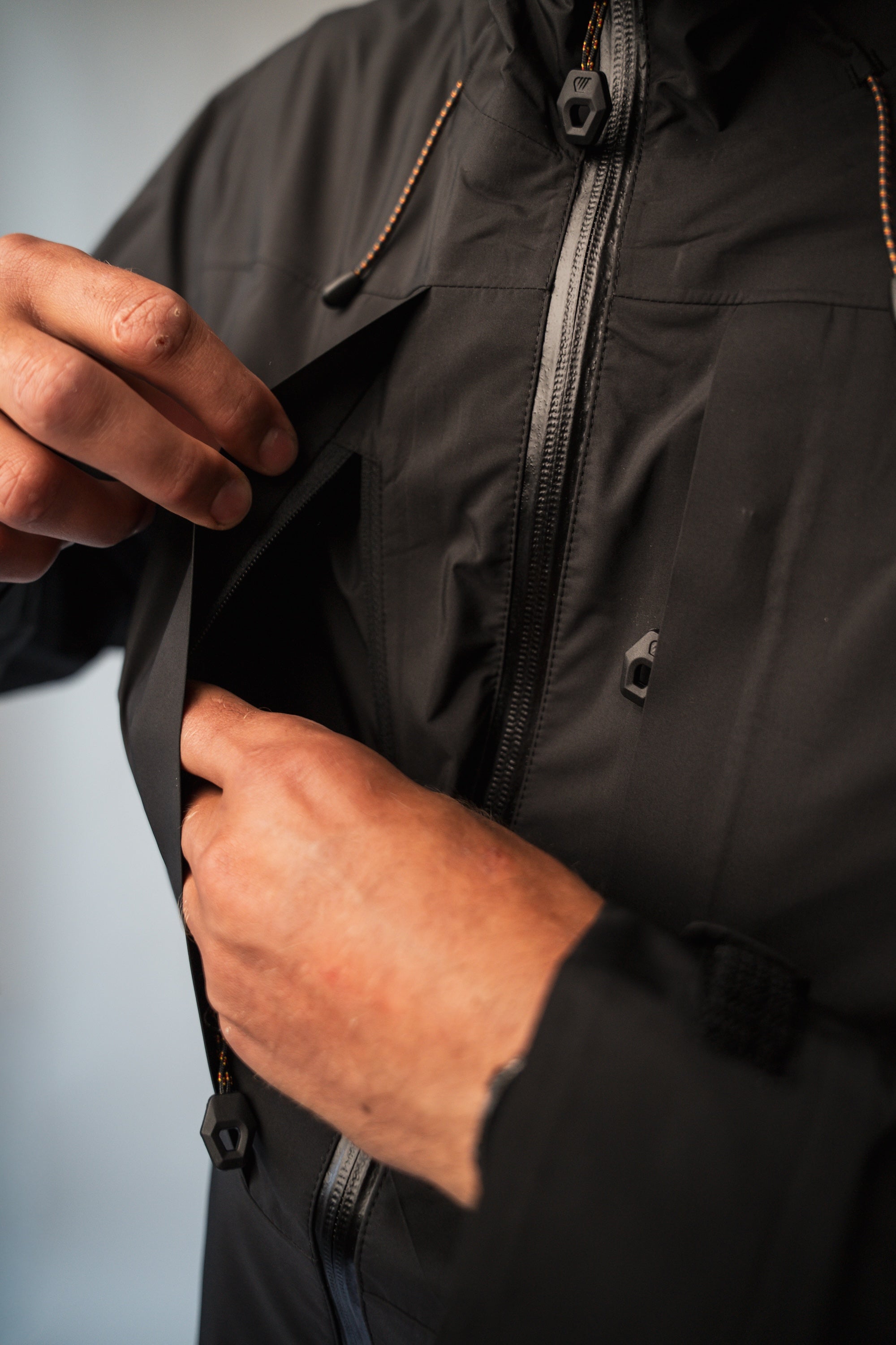 Veste 3 couches Tech' Light - Noire