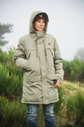 Parka Mi-Longue Tioga  -  Kaki