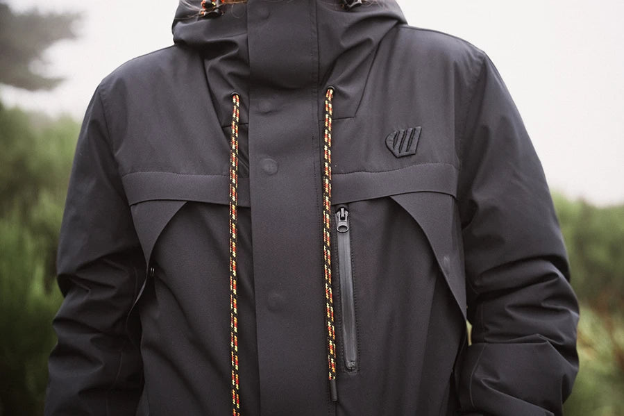 Parka Mi-Longue Tioga  -  Noire