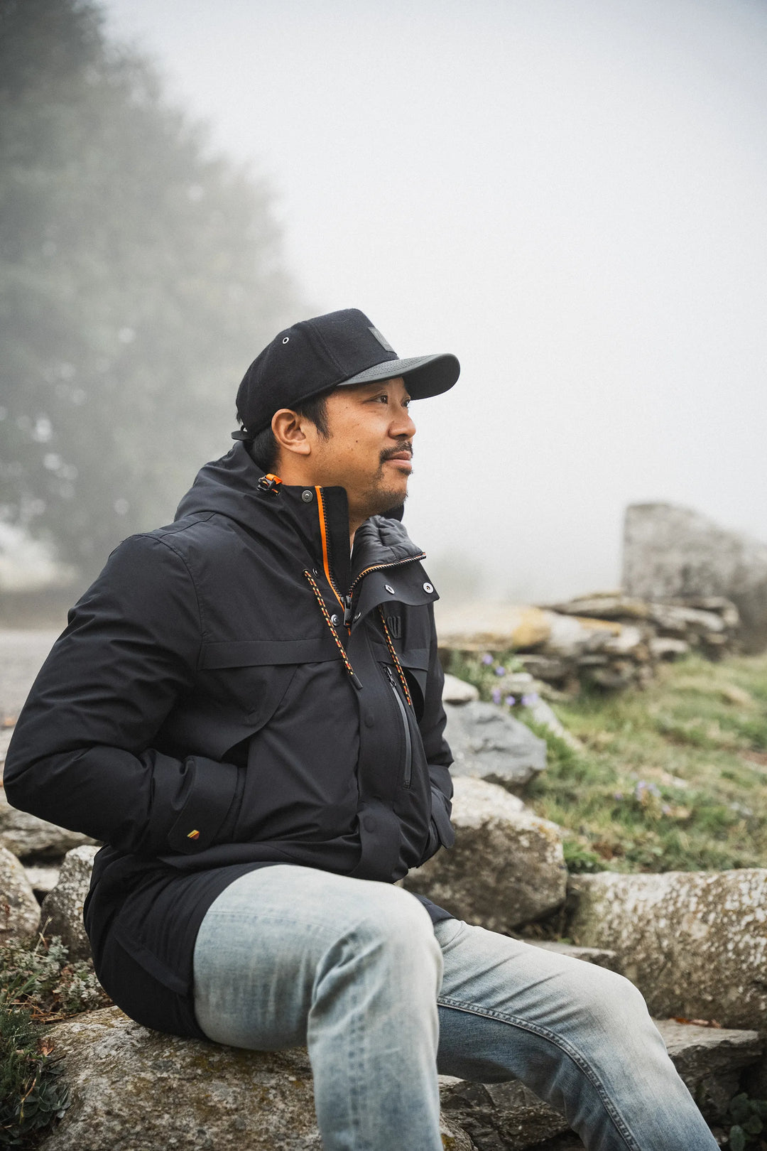 Parka Mi-Longue Tioga  -  Noire