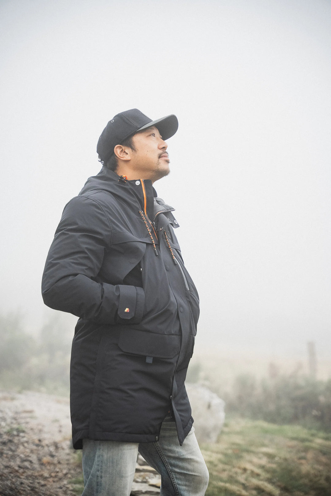 Parka Mi-Longue Tioga  -  Noire