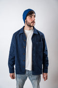 Chemise Velours Bronco - Bleu pétrole