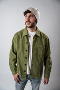 Chemise Velours Bronco - Vert sauge