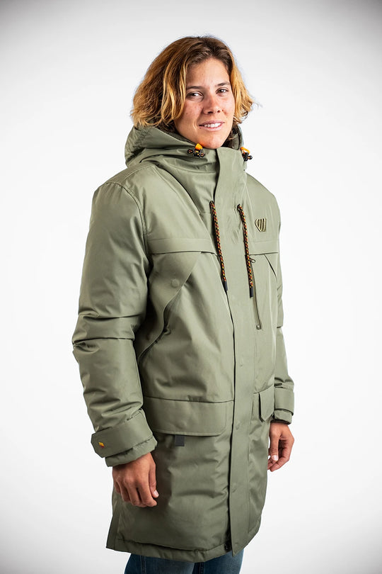 Parka Mi-Longue Tioga  -  Kaki