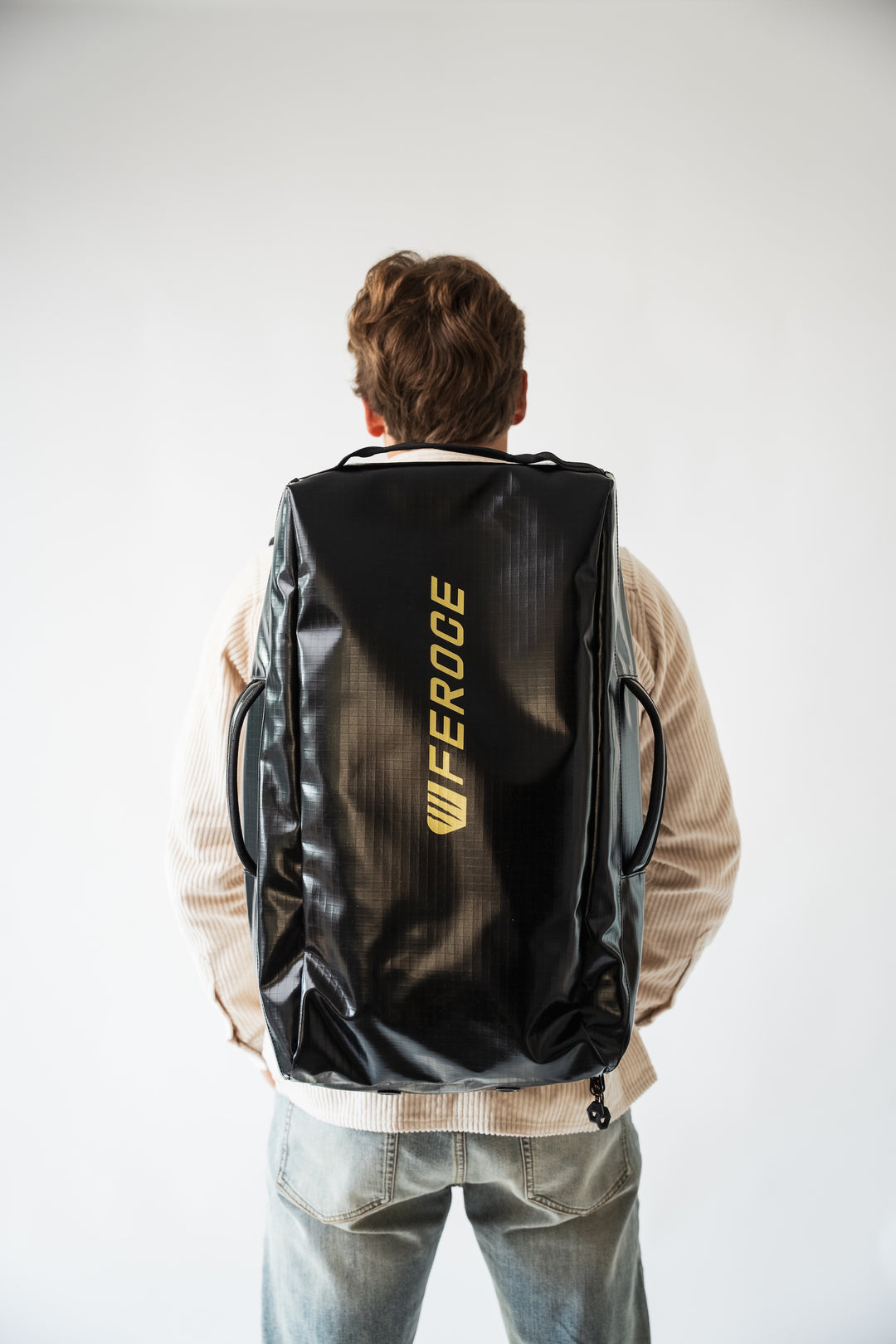 Sac à dos Sierra 36L - Noir FEROCE vue dos porté