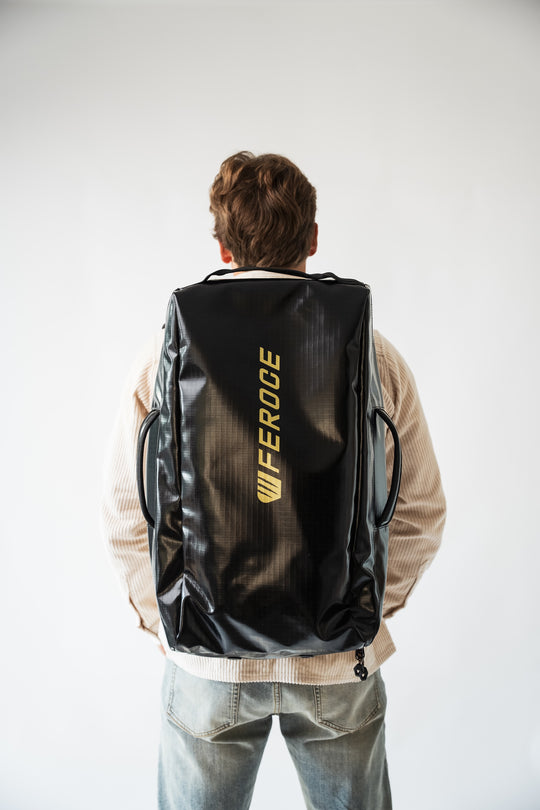 Sac à dos Sierra 36L - Noir FEROCE vue dos porté