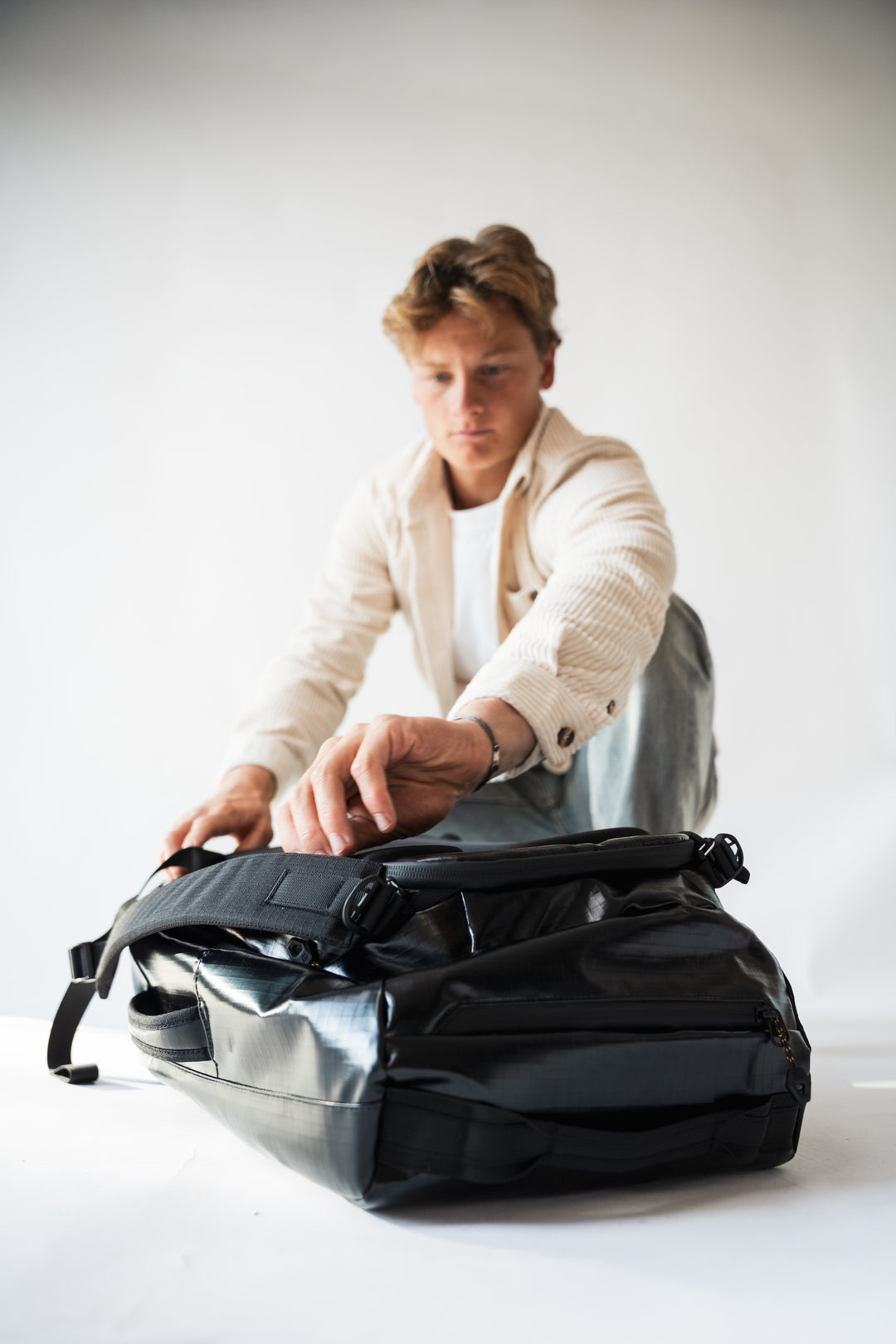 Sac à dos Sierra 36L - Noir FEROCE utilisation voyage