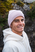 Bonnet à grosse maille MANASLU - Rose
