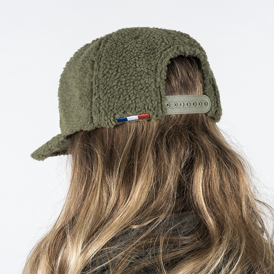Casquette Sherpa - Kaki FEROCE vue arrière réglable