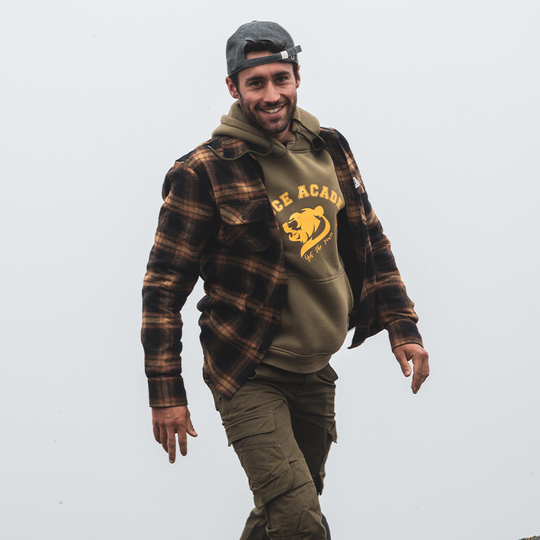 Chemise à Carreaux Flanelle - Marron