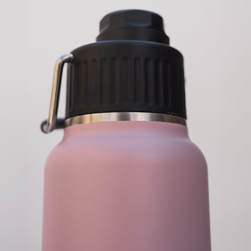 Gourde isotherme 800 ml - rose FEROCE bouchon avec ouverture
