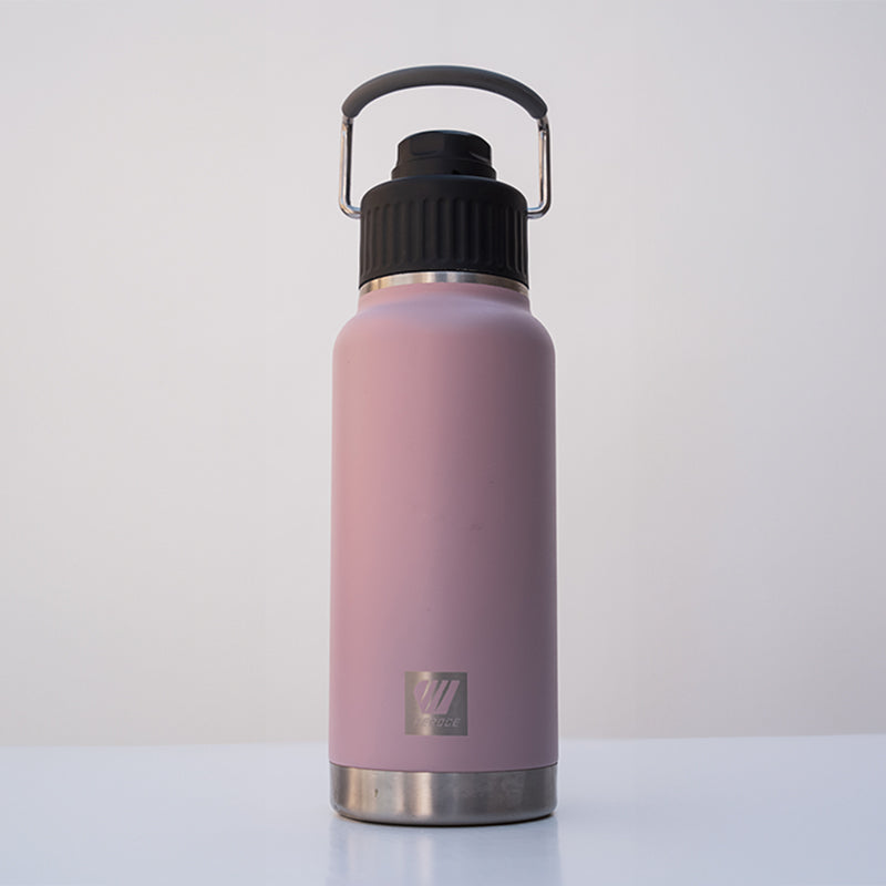 Gourde isotherme 800 ml - rose FEROCE vue produit studio