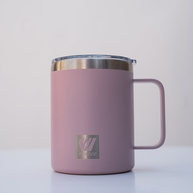 Mug isotherme 300 ml - rose FEROCE vue produit face
