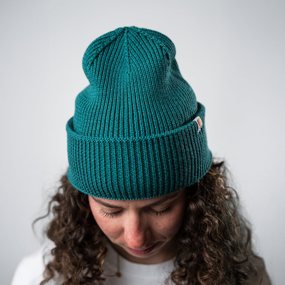 Bonnet  à grosse maille MANASLU - Vert